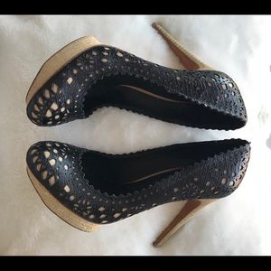 BCBG MAXAZRIA platform heels